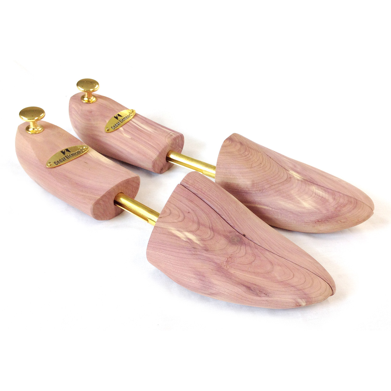 thumbnail image 2 of FootFitter Wide Heel Split Toe Cedar Shoe Trees - Men's Large (10-11) 2 of 5